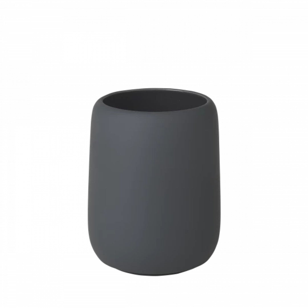 Dark Grey Tumbler for Toothbrushes