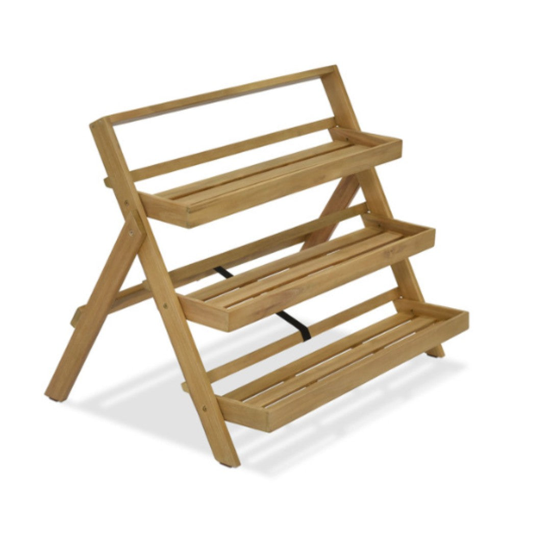 Folding Plant Stand Large