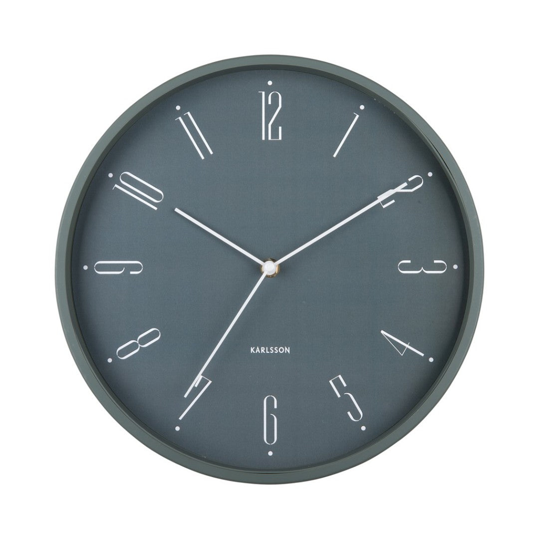 Regal Numbers Wall Clock - 2 colours