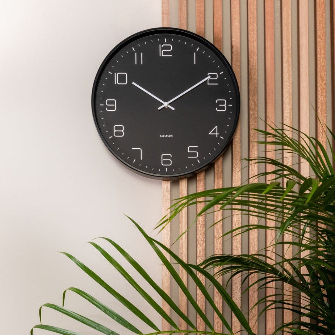 Wall Clock in Matt White