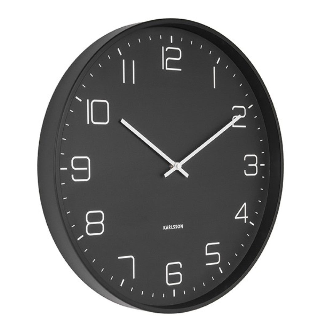 Wall Clock in Matt White