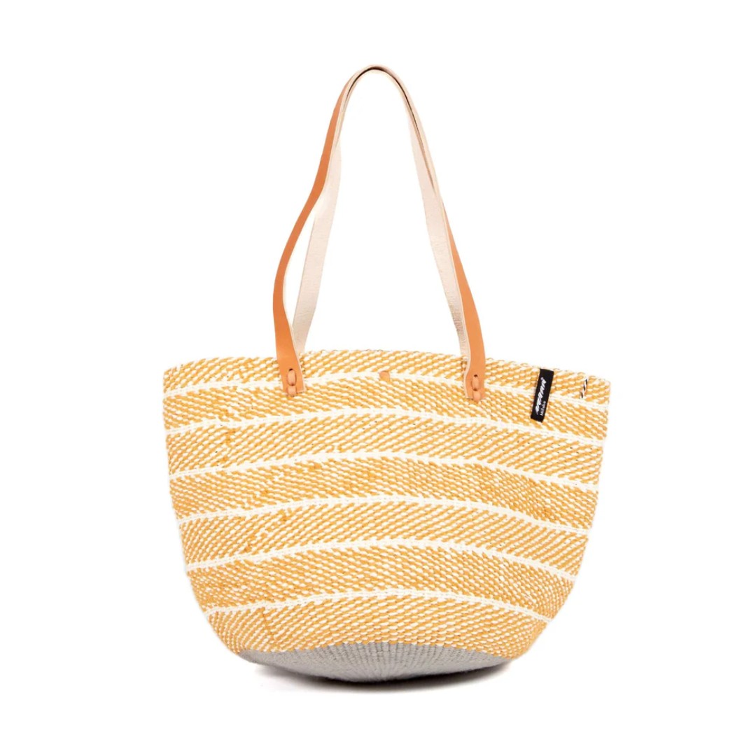 Pamba Shopper / Basket Medium - Ochre