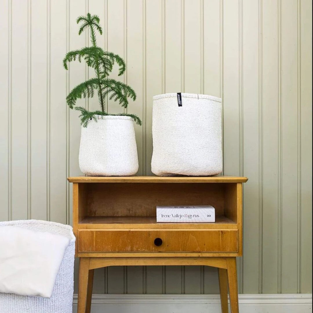Kiondo Basket White Medium