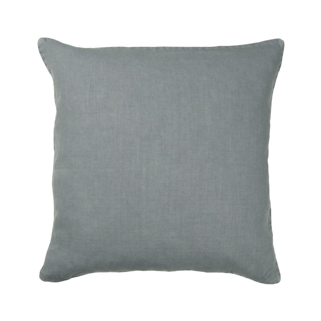 Dusty Blue Linen Cushion
