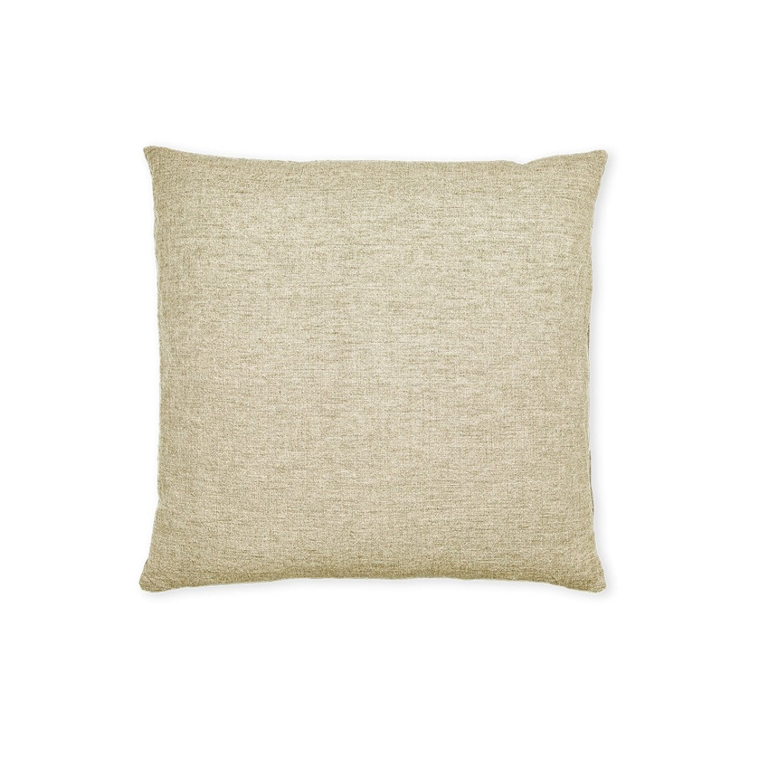 Faded Green Linen Cushion