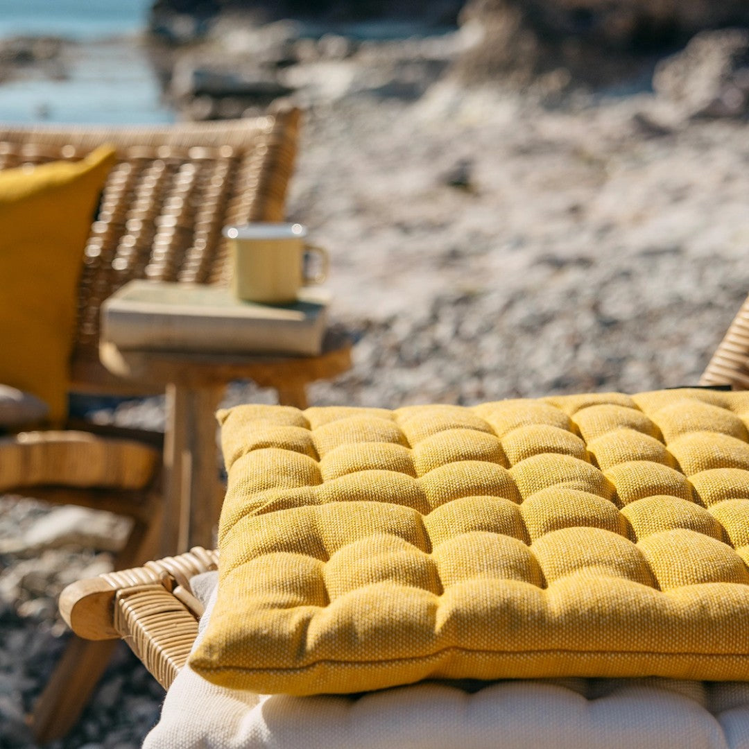 Yellow Seat Cushion