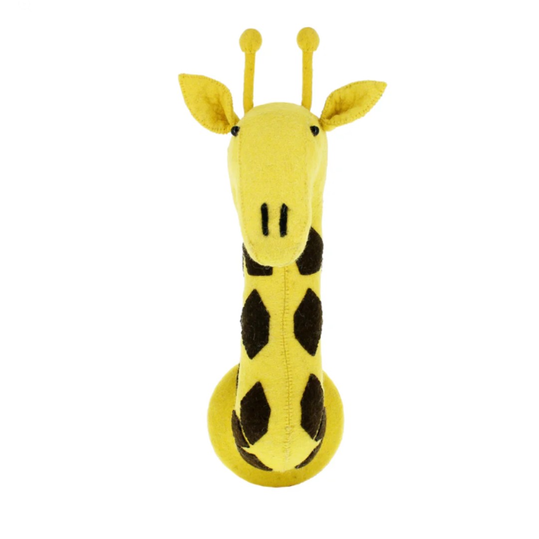 Felt Giraffe Head - 2 Sizes