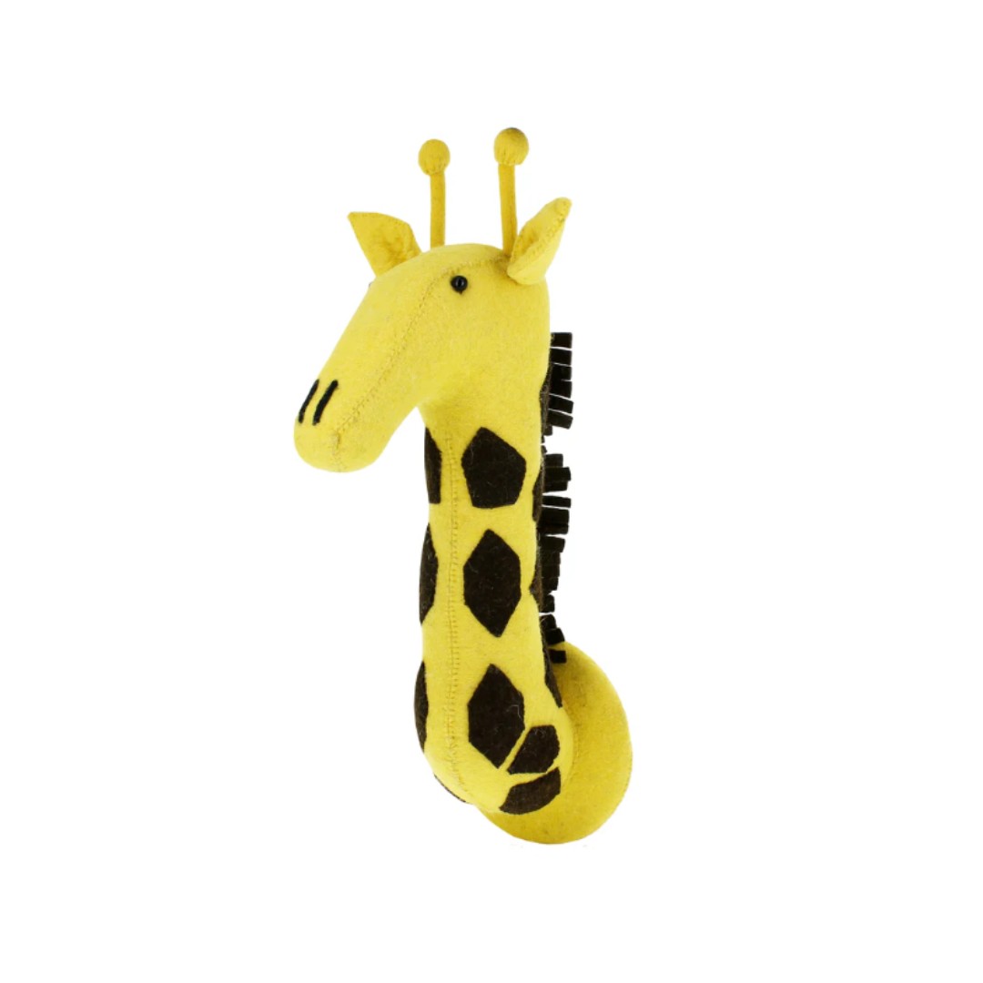 Felt Giraffe Head - 2 Sizes