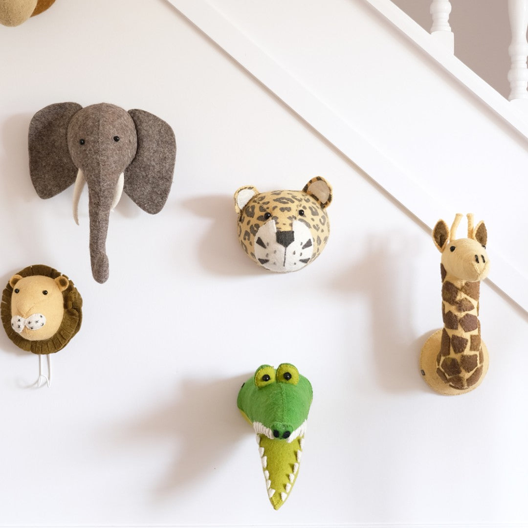 Felt Giraffe Head - 2 Sizes