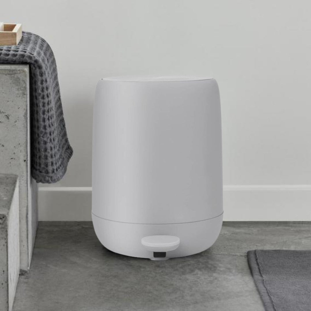 Grey Pedal Bin- 30cm high