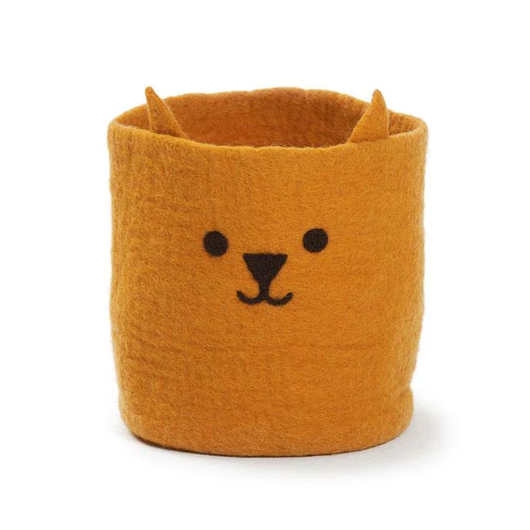 Felt Basket in 5 Animals