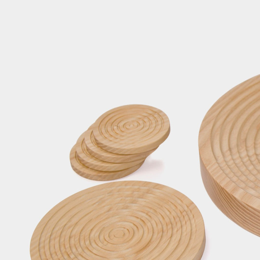 Ash Coasters, Set of Four