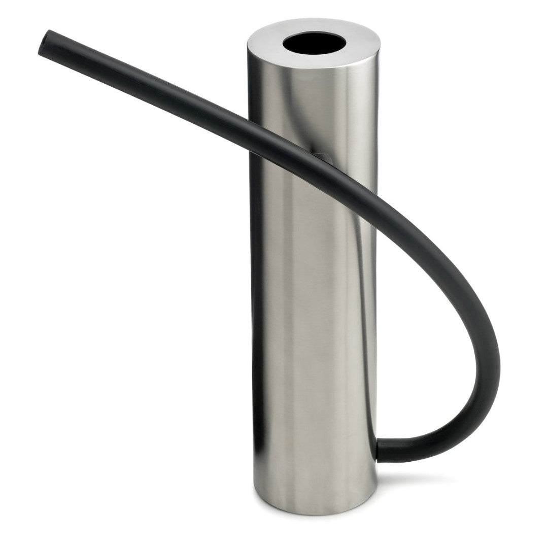 Watering Can in Brushed Steel or Green