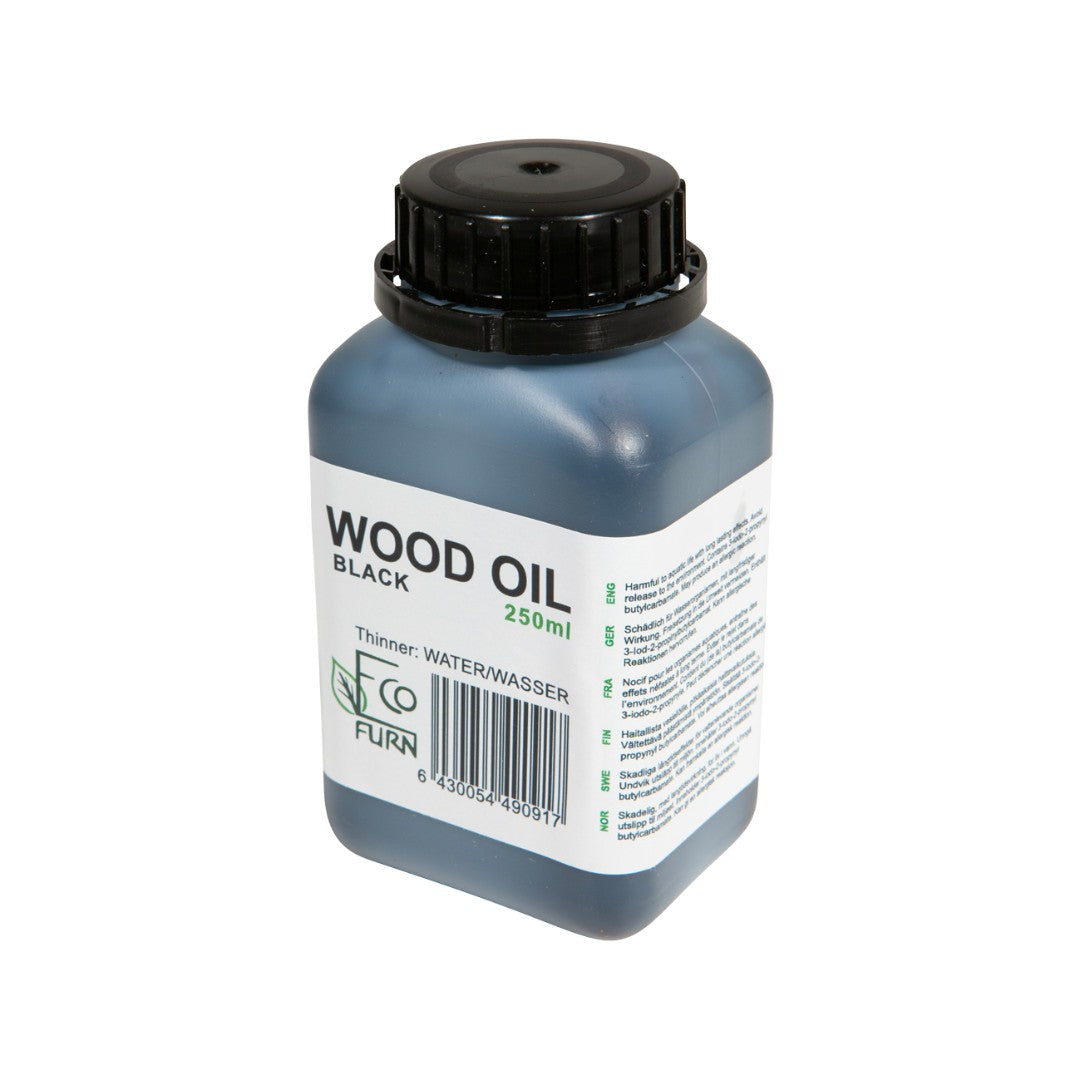 Eco Chair Black Wood Oil