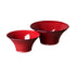 Red Ceramic Flared Bowl in 3 Sizes
