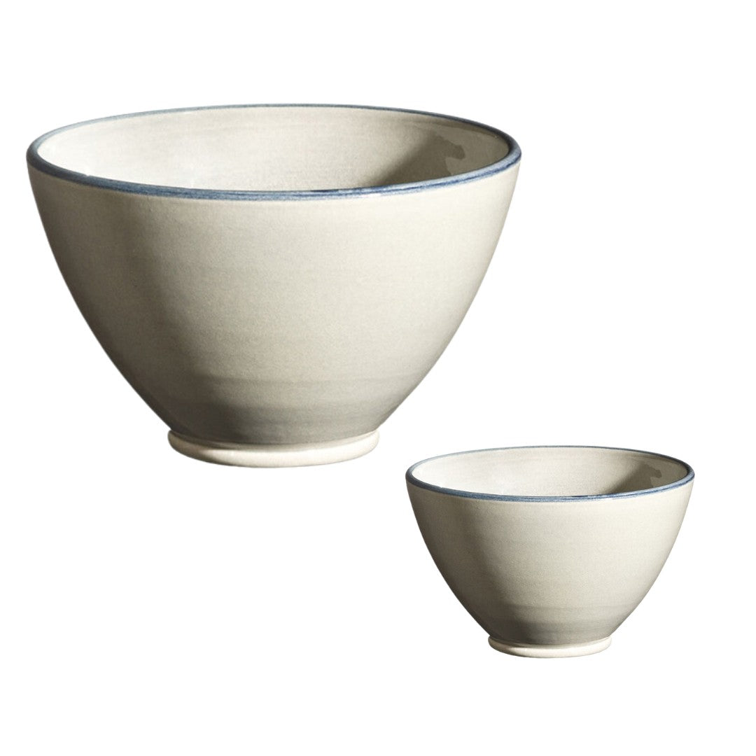 Light Grey Round Bowl - 2 Sizes