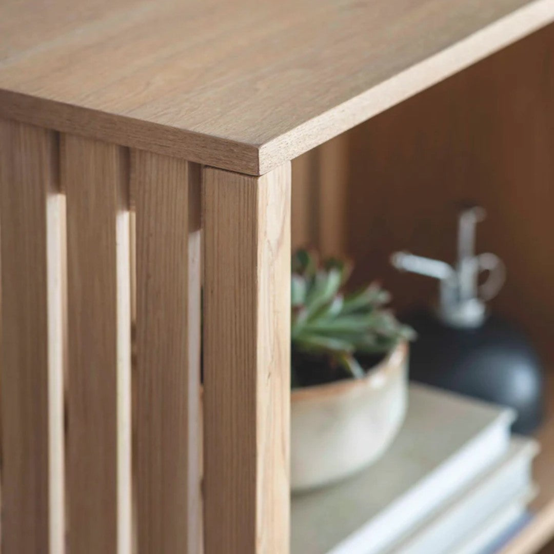 Large Linear Storage Unit in Ash