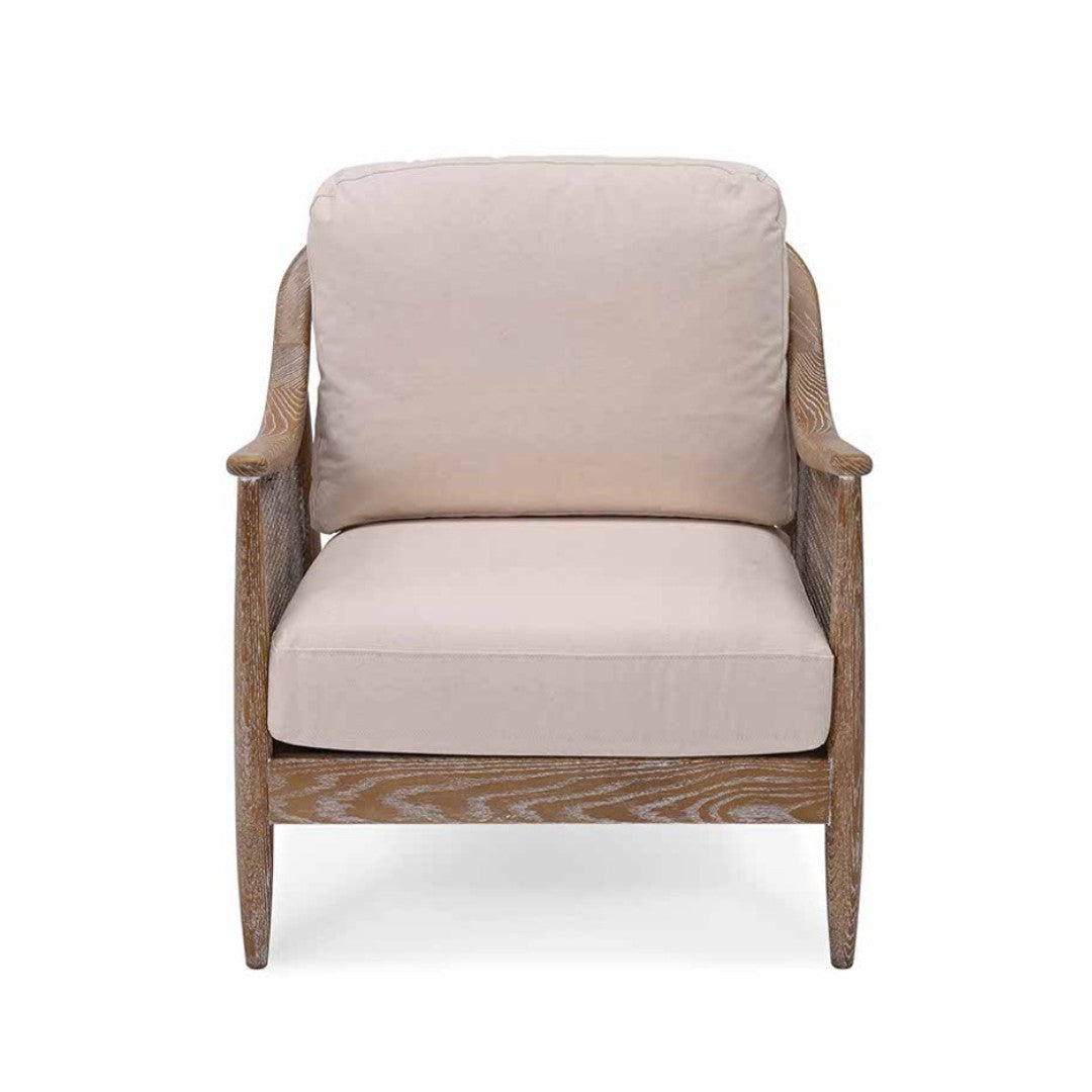 Rattan Armchair in Oatmeal