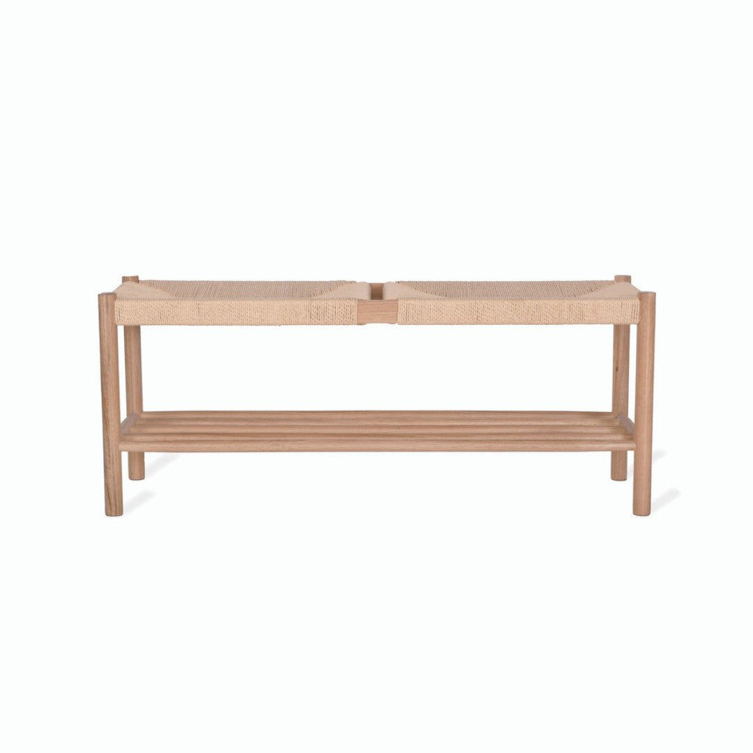 Oak Hallway Bench