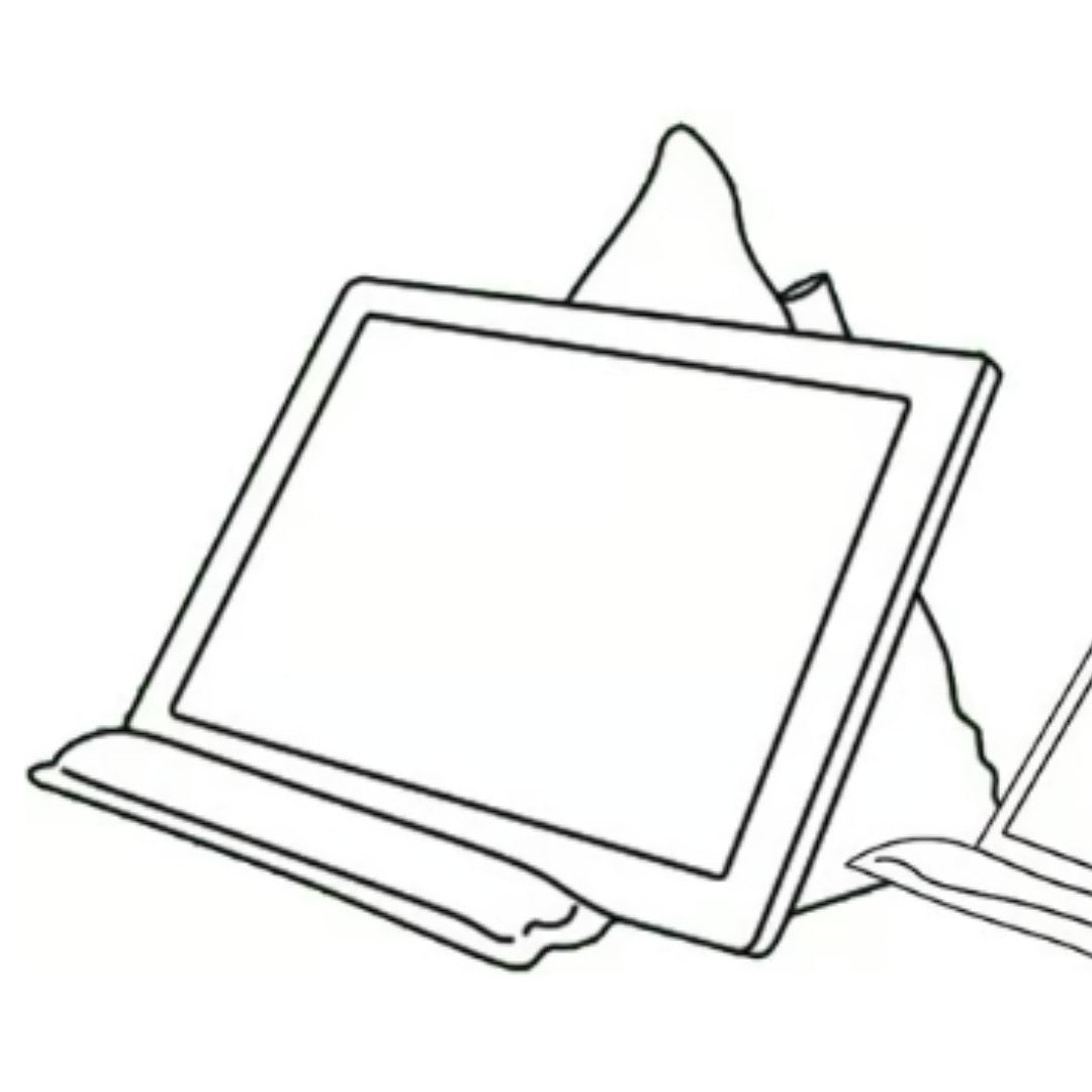 Leaf Green Tablet Stand