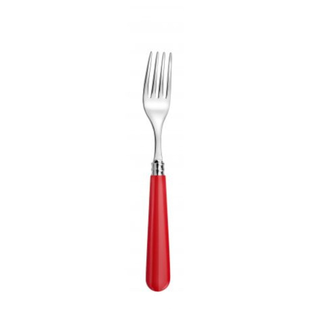 Red Cutlery Pieces