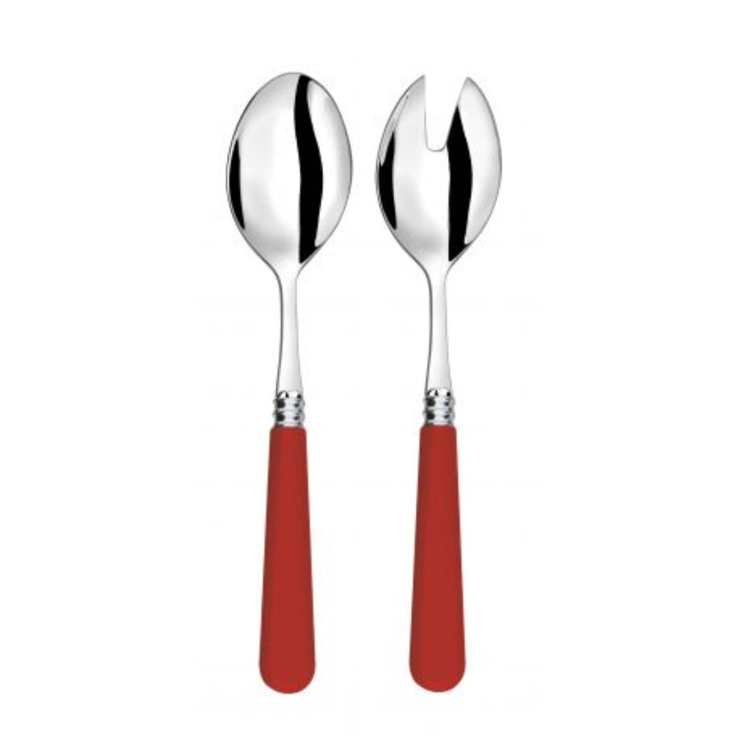 Red Cutlery Pieces