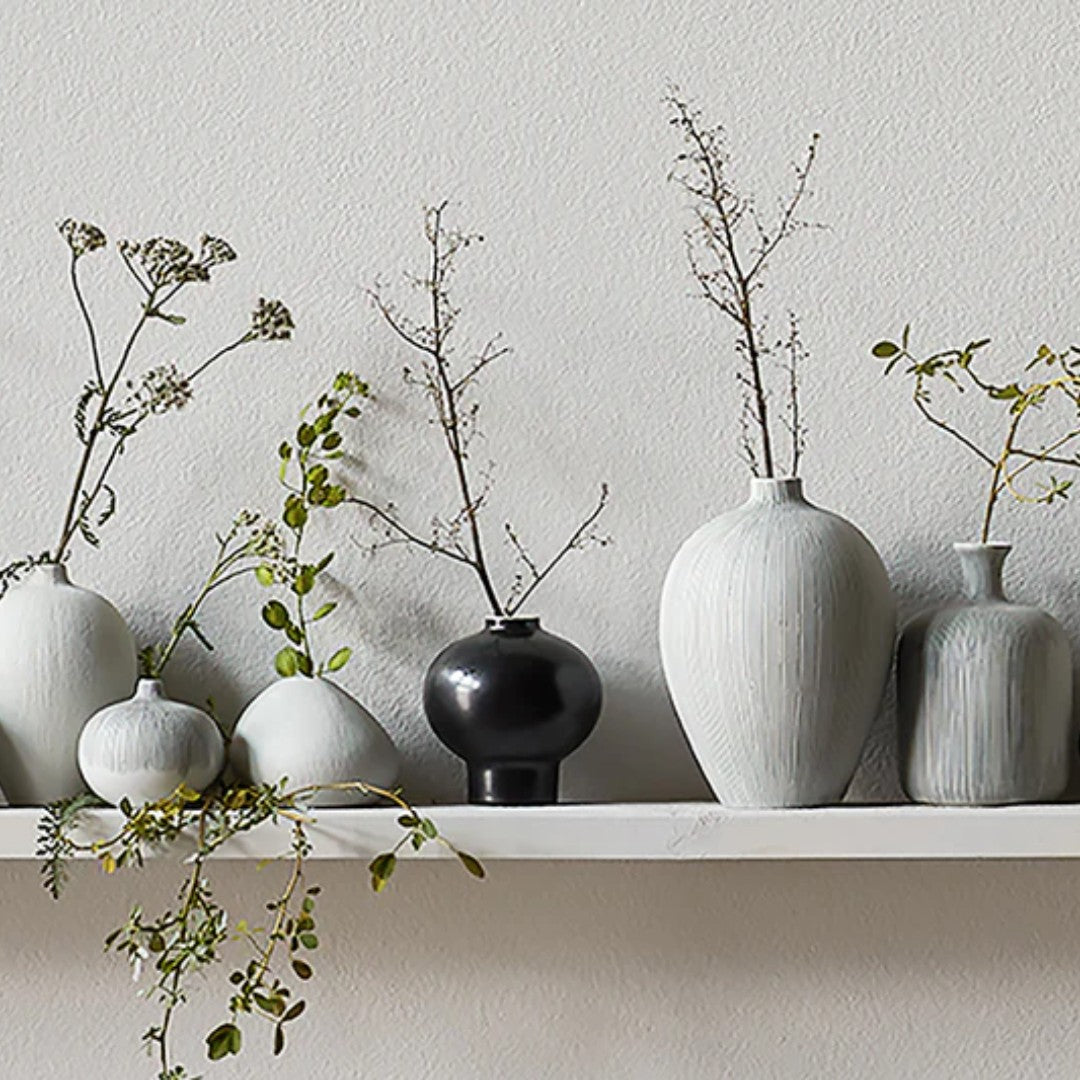 Small Asti White Vase