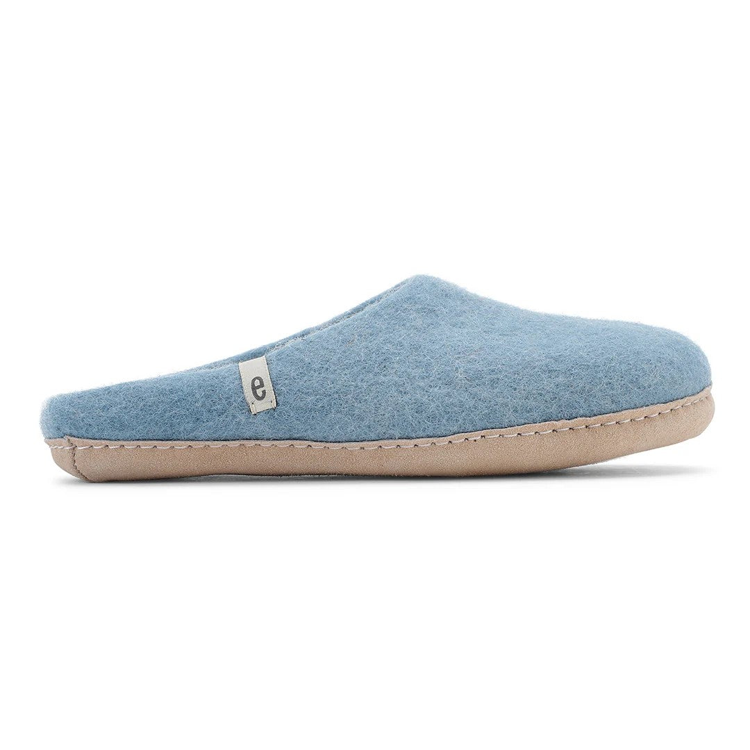 Slippers in Light Blue - 3 sizes