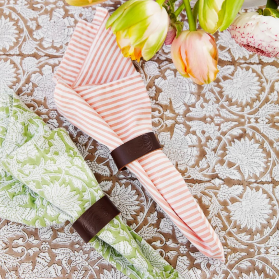 Stripe Napkin Set of 4 in 14 colours
