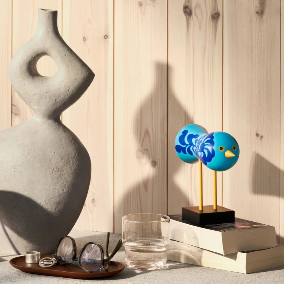 Retro Bird Sculpture in 8 Colours