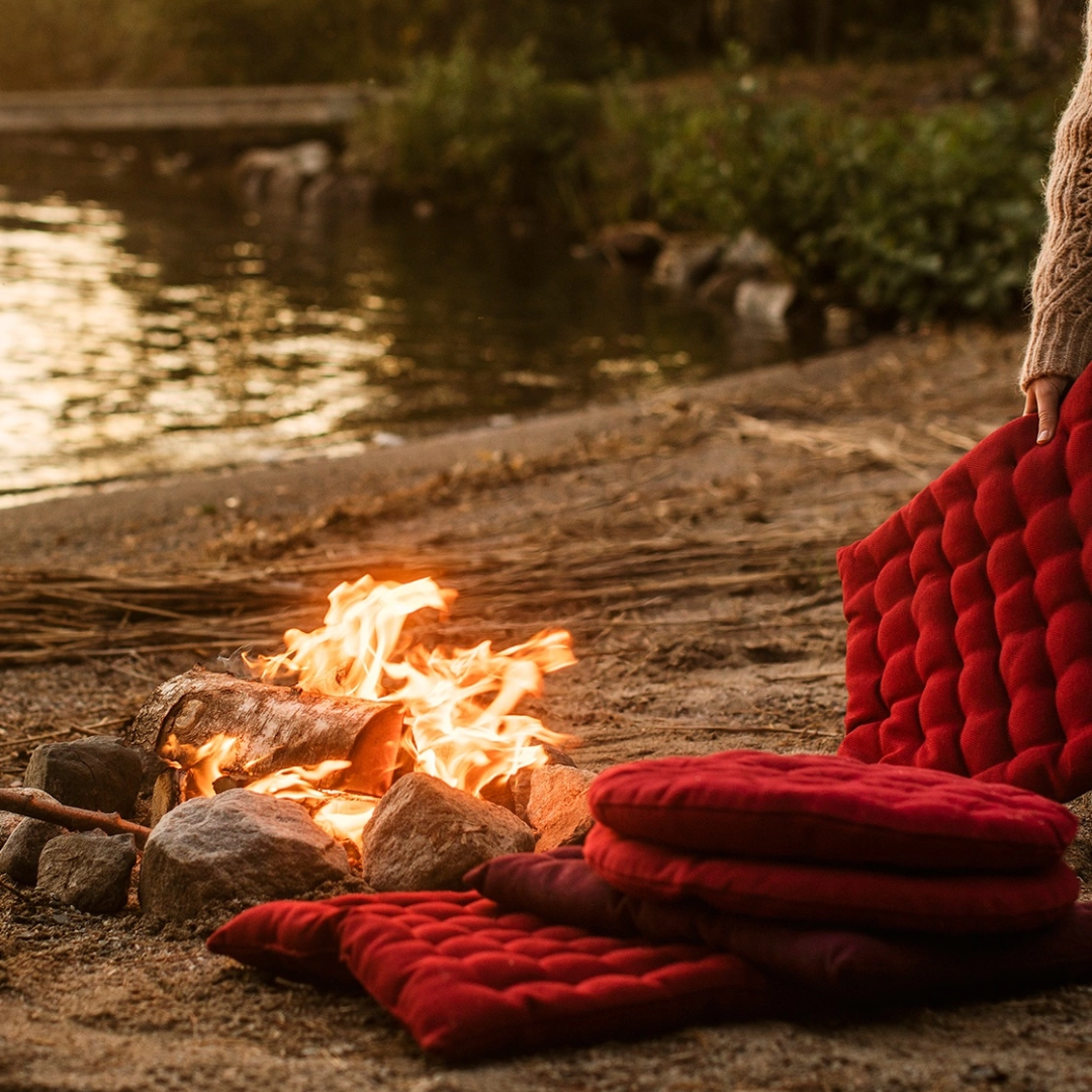 Pepper Seat Cushion 40 x 40cm in 15 colours