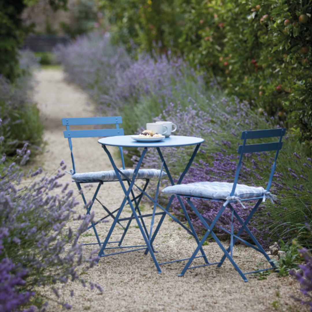 Small Bistro Set in 3 Colours (Table + 2 Chairs)