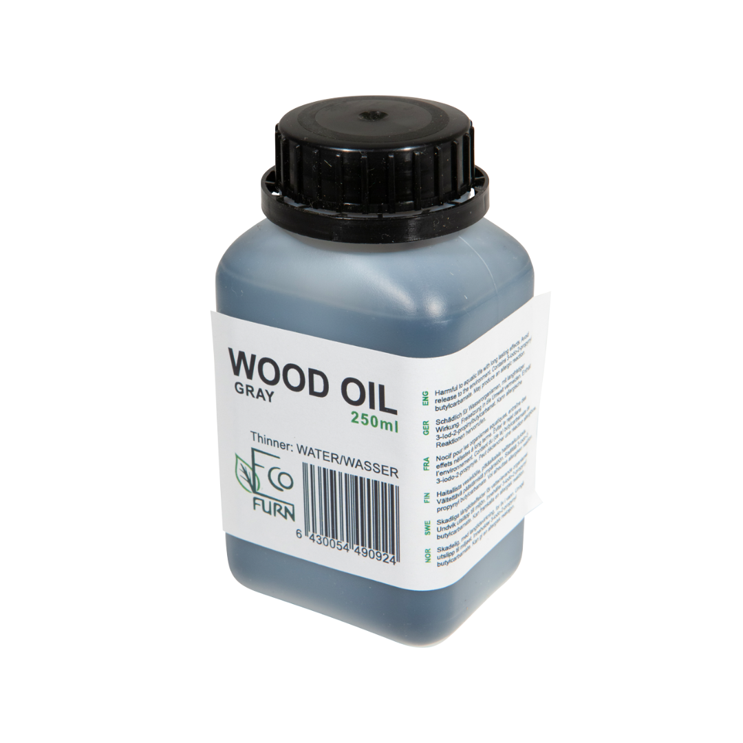 Grey Wood Oil for Pine Eco Chair and Footstool