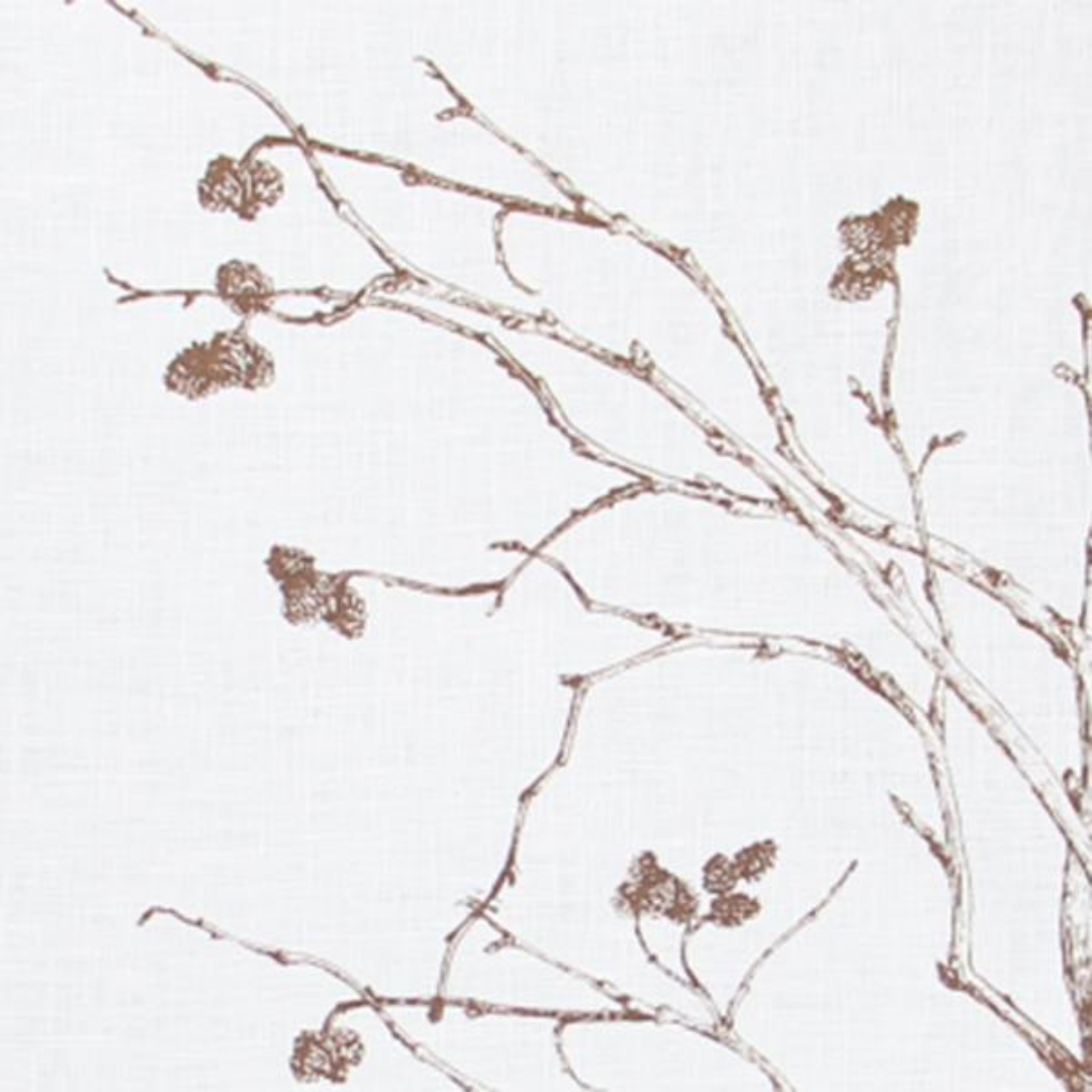 White Queen Anne Linen Table Runner