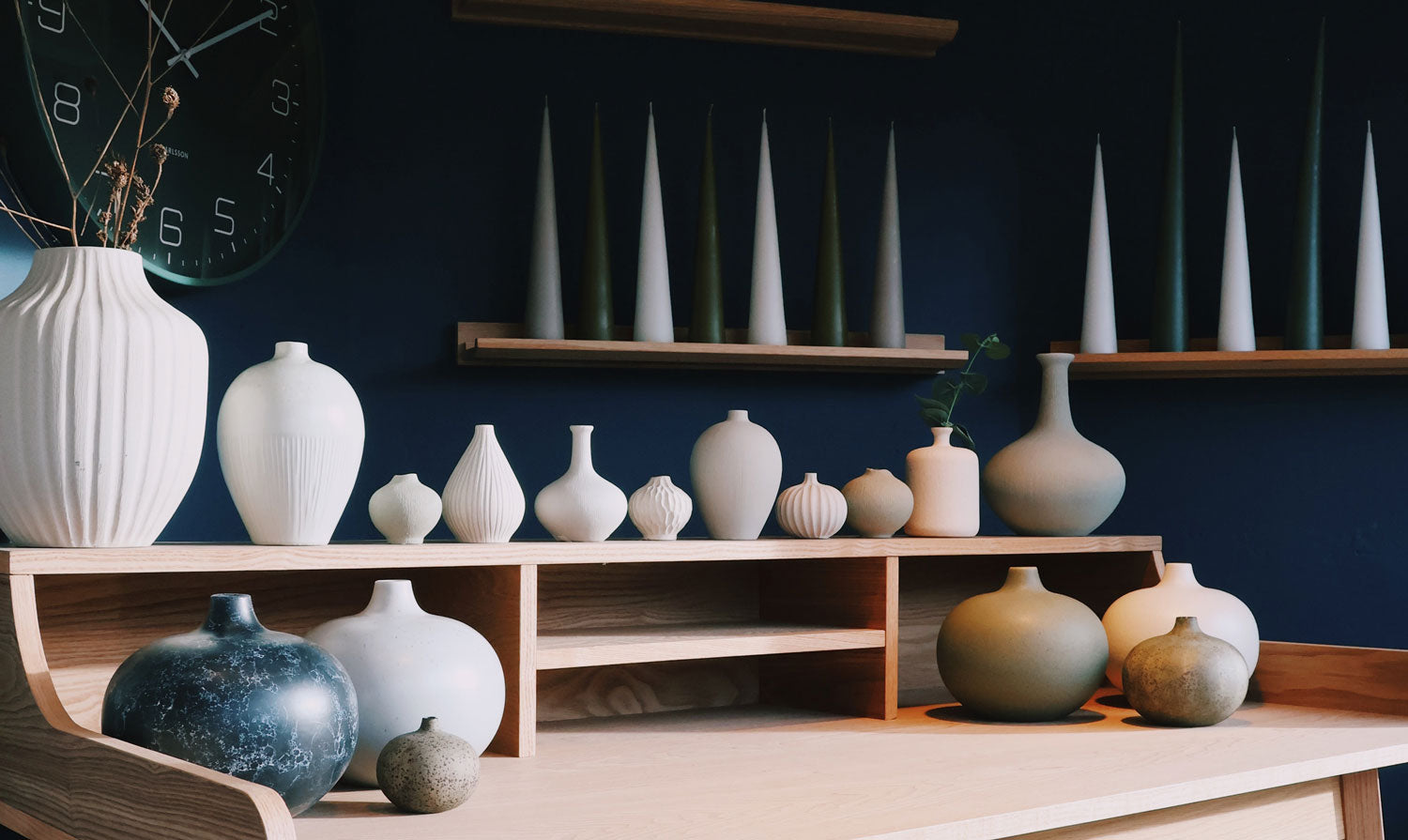 Full product range in The Blue Door