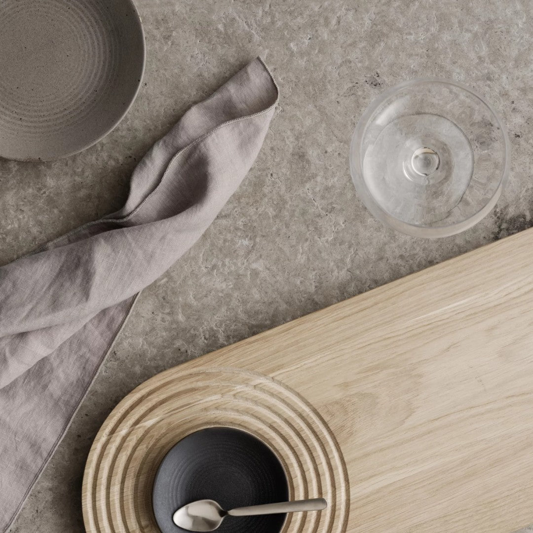 Linen Napkin In Mushroom