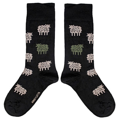 Sheep Socks in Black