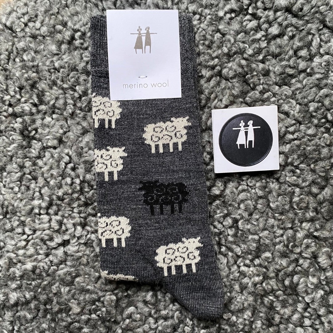 Sheep Socks in Anthracite