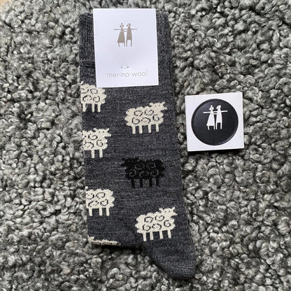 Sheep Socks in Anthracite