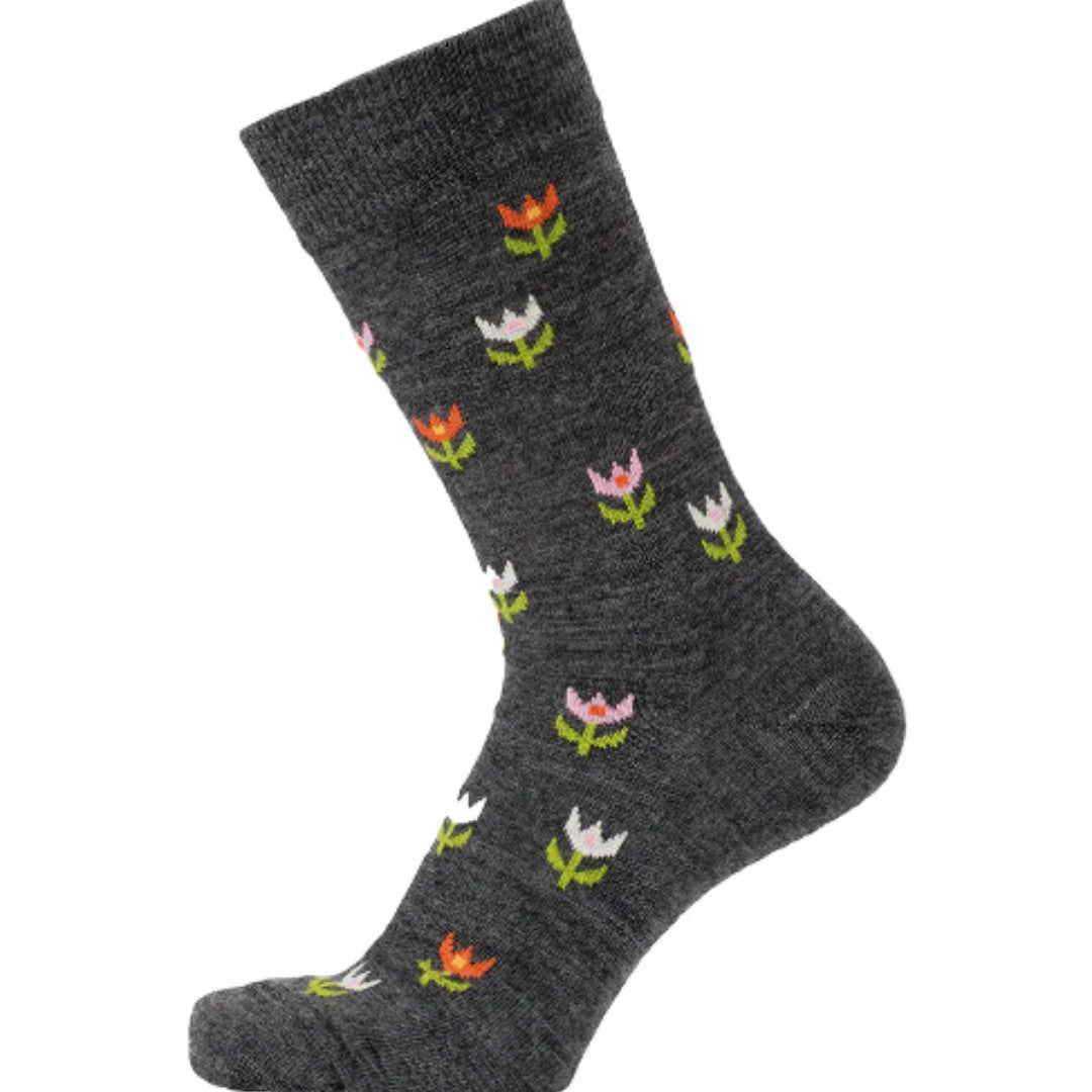 Tulip Socks in Anthracite