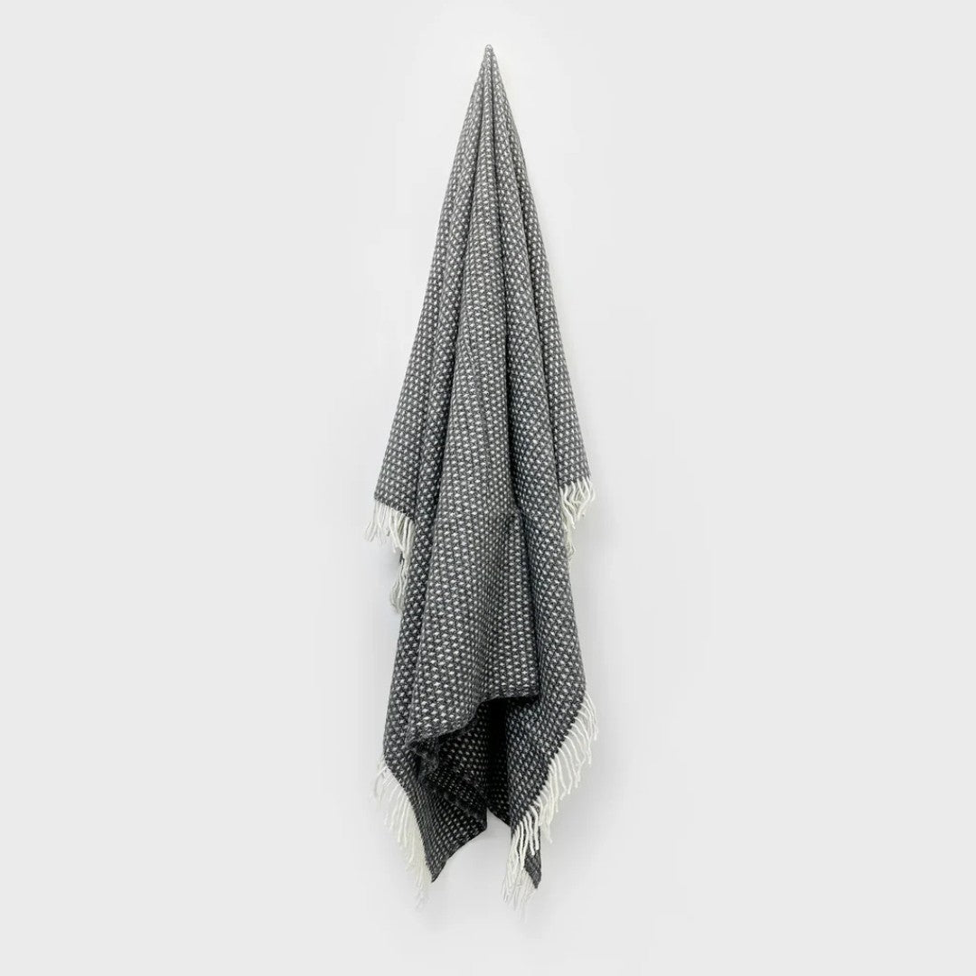 Dark Grey Throw