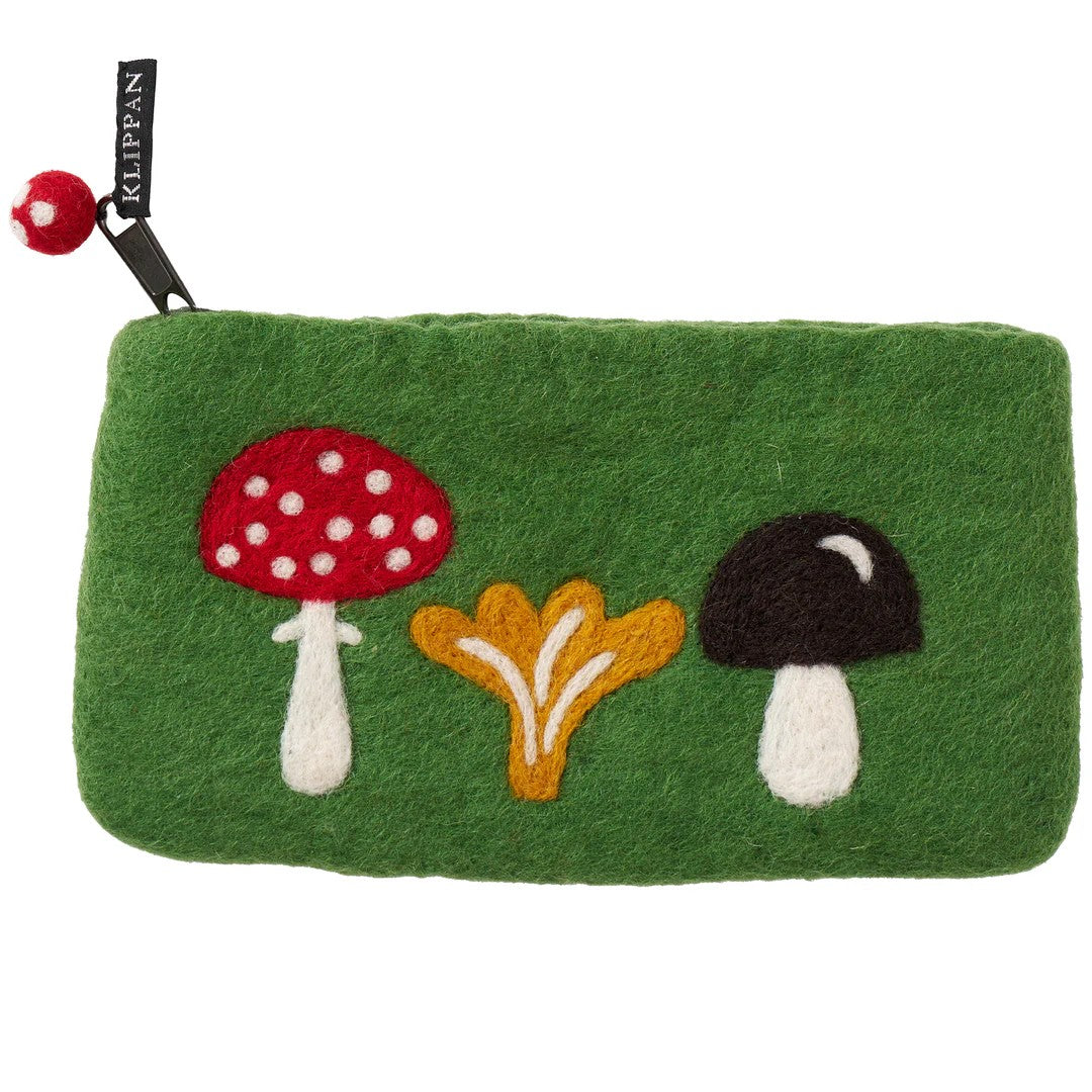 Felt Purse with Tulips