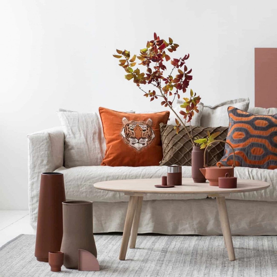 Mahi Rug in Off White & Light Grey