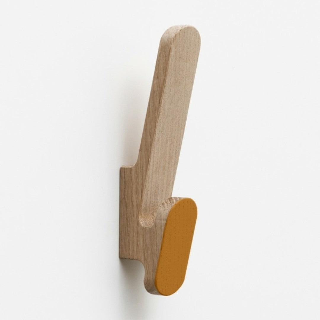 Yellow Geometrical Coat Hook