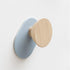 Blue Round Geometric Coat Hook