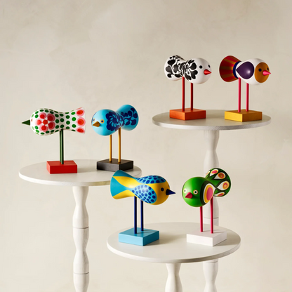 Wooden Birds - 6 Colours