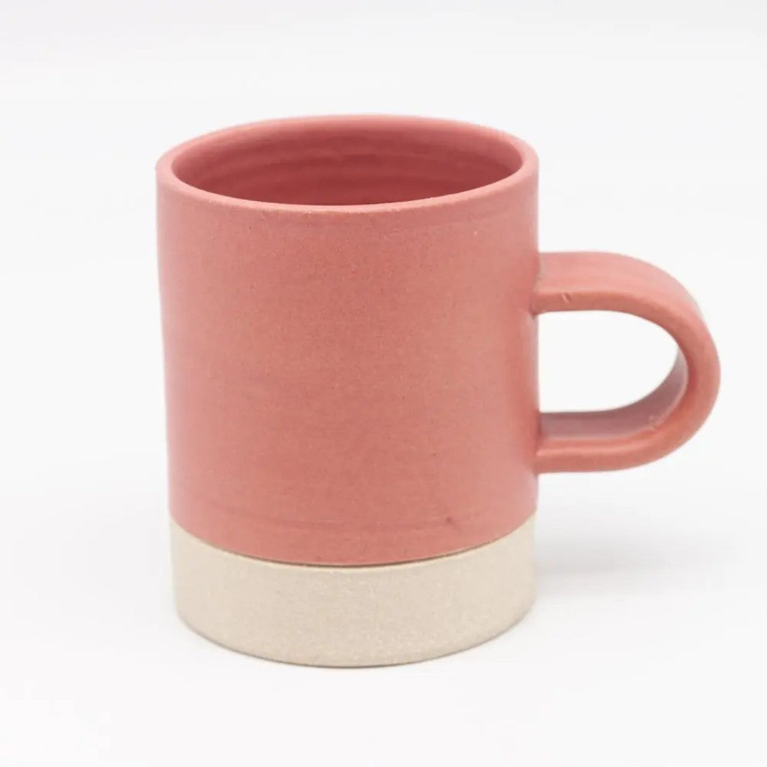 Ceramic Espresso Mug in Coral