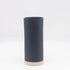 Ceramic Medium Straight Vase in Charcoal