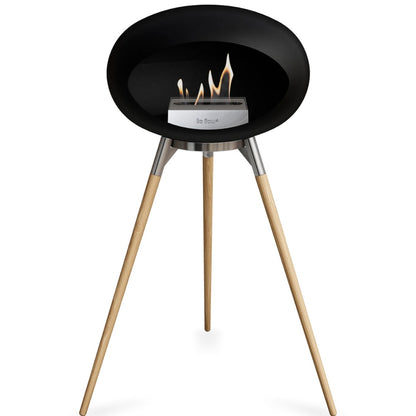 Black Tripod High Soaptreated Oak Legs