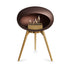 Mocca Tripod Low Rosegold Legs & Burner